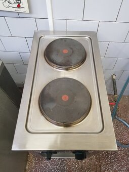 Gastro dvouplotýnkový elektrický vařič - 3