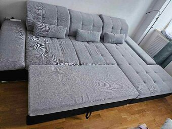 Moderní luxusní sedací souprava SUPER STAV - 3