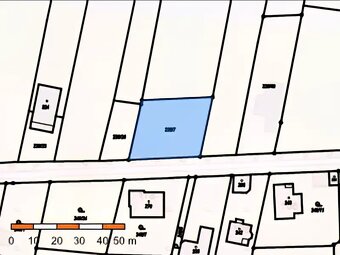 Prodej stavebního pozemku 800 m² Radimovice u Želče - 3