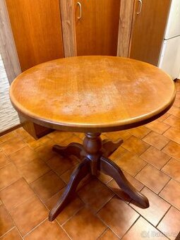 Stůl jídelní kulatý + 4 židle - 3