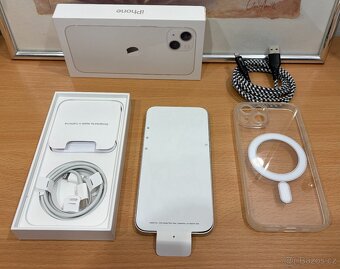 Apple iPhone 13 128 GB – TOP STAV, jako nový + příslušenství - 3