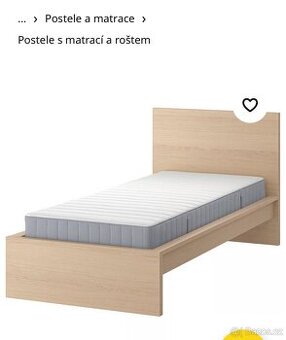 Ikea postel Malm - 3