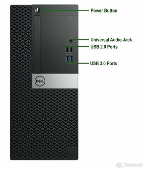 Výkonný počítač DELL Optiplex MT,i5 6500,16GB DDR4,SSD,zár. - 3