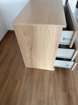 Komoda ikea Malm dubová dýha - 3