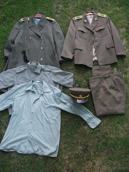 uniforma ČSLA,  VB, plyn. maska, mapník, strážní boty.. - 3