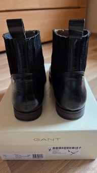 Dámské kožené boty Gant 37 - 3