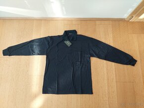 3x pánské dlouhé triko (mikina), M, polyester/bavlna - 3