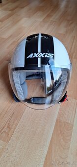 Přilba na motorku otevřená Axxis vel. S, jako NOVÁ - 3