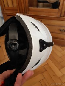 Dámská lyžařská helma Technopro vel. M - bílá - 3