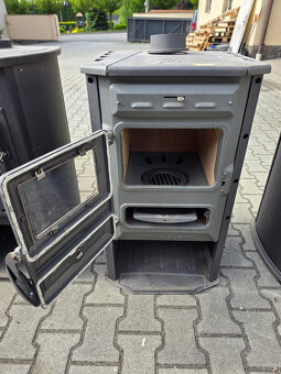 Krbová kamna TIM SISTEM MAGIC STOVE, 10kW, černá - 3