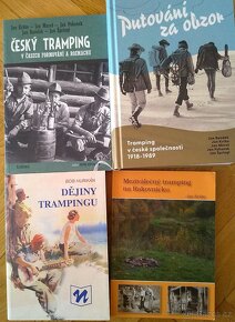 8 knih: Tramping-tramp, zálesák. 1. 2. - 3