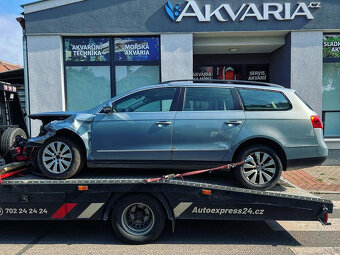 Vůz na náhradní díly VW Passat B6 kombi 2010 CBAB LTE LC7Z - 3