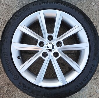 Originál sada disků Škoda Octavia III 5x112 R17 Teron - 3