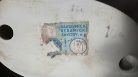 Rako keramické závody n. p. polička, držák madlo ČSSR 1988 - 3
