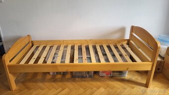 Postel + rošt + matrace 90x200 - 3