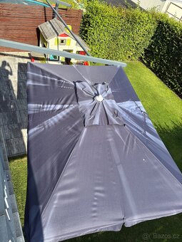 Slunečník Doppler Active 300 x 200 cm Auto Tilt – antracit - 3