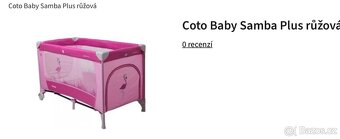 Cestovní postylka - Coto Baby Samba - 3