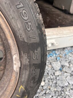 Sada zimní pneu bmw 195/55 r16 disky 6,5x16" - 3