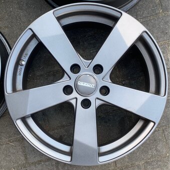 Alu disky Dezent, 5x112, R17, šedé, ET35 - 3