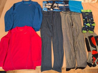 Chlapecké oblečení na lyže vel.128/134 - 3