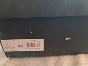 Panske  luxusní kožené boty Tommy Hilfiger - 3