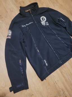 Tmavě modrá softshellová bunda Camp David - 3