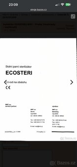 parní sterilizátor ECOSTERI BMT a.s. - 3