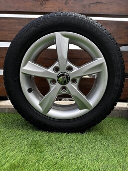 Alu kola 5x112 s pneu (648a) - 3