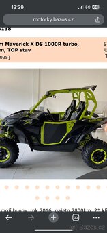 CAN-AM MAVERICK 1000 R TURBO ,2016,najeto 2.8 tis km - 3