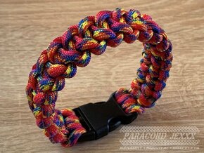 PARACORD náramek (18 cm) vícebarevný - 3