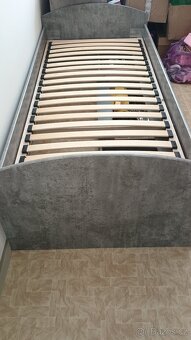 Postel 90x200 s roštem - 3