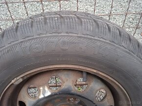 Zimní pneumatiky s diskem 175/70 R14 - 3