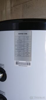 Nerezový bojler 250l a akumulační nádrž 100l - 3