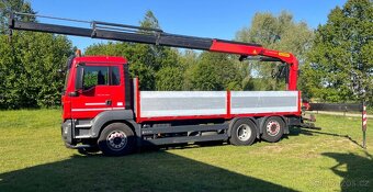 9268 - MAN TGS 26.500 - 6x2 - Valník + HR-PALFINGER PK 19.00 - 3