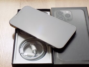 APPLE iPhone 13 Pro 256GB Graphite - ZÁRUKA - TOP -100%BAT. - 3