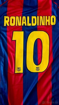 Originál dres FC Barcelona 2004/5 - Ronaldinho - 3
