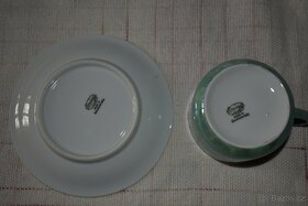 Porcelánové šálky zelené - 3