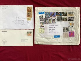 Obálky celistvosti 14x Británie, 1 Rusko, 1 ČP, známky, - 3