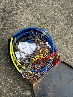 Rychloupínací sněhové řetězy velikost 080 - 3