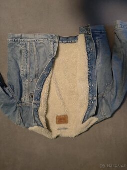 RIFLOVÁ BUNDA LEVI'S KOŽÍŠEK XXL - 3