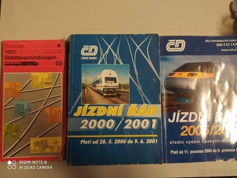 Jízdní řády CD, prospekty CD Cargo, OVB Bahn - 3
