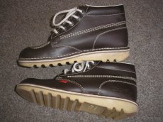 Kožené kotníčkové boty vel.40 - 3