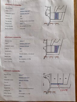 Pozemky s možností výstavby - 3