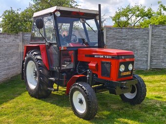 Traktor Zetor 7011 s TP, SPZ a platnou STK - 3
