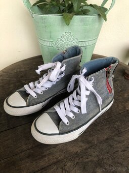 Boty alá Converse, vel. 36 - 3