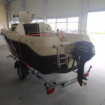 Laminátová loď 450 + motor NEPTUNE F5xs (10 koní) + přívěs - 3