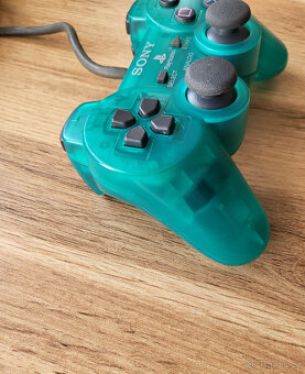 Ovladač Sony playstation 1, scph-1200, green - 3