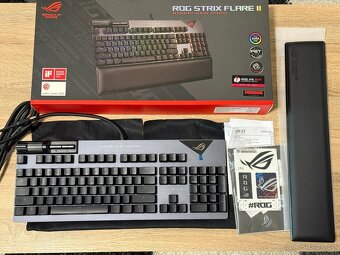 Herní klávesnice ASUS ROG Strix Flare II - jako nová, záruka - 3