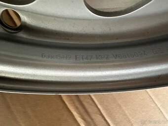 nové disky 5x112 R15 Škoda VW Audi Seat - 3