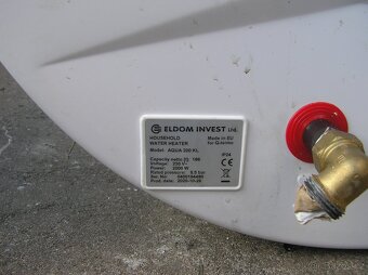 Kombinovaný bojler 200 litrů, stojatý - 3